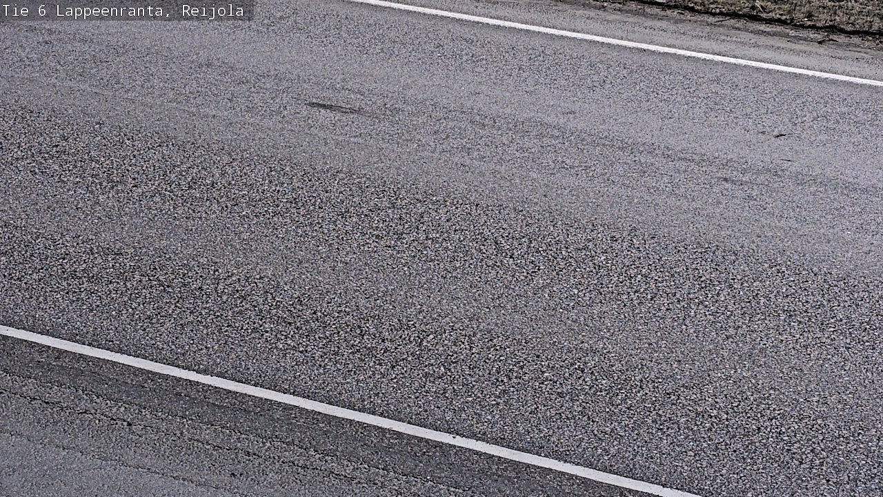 Weather Camera Image Road 6 Lappeenranta, Reijola, Lappeenranta, Etelä-Karjala