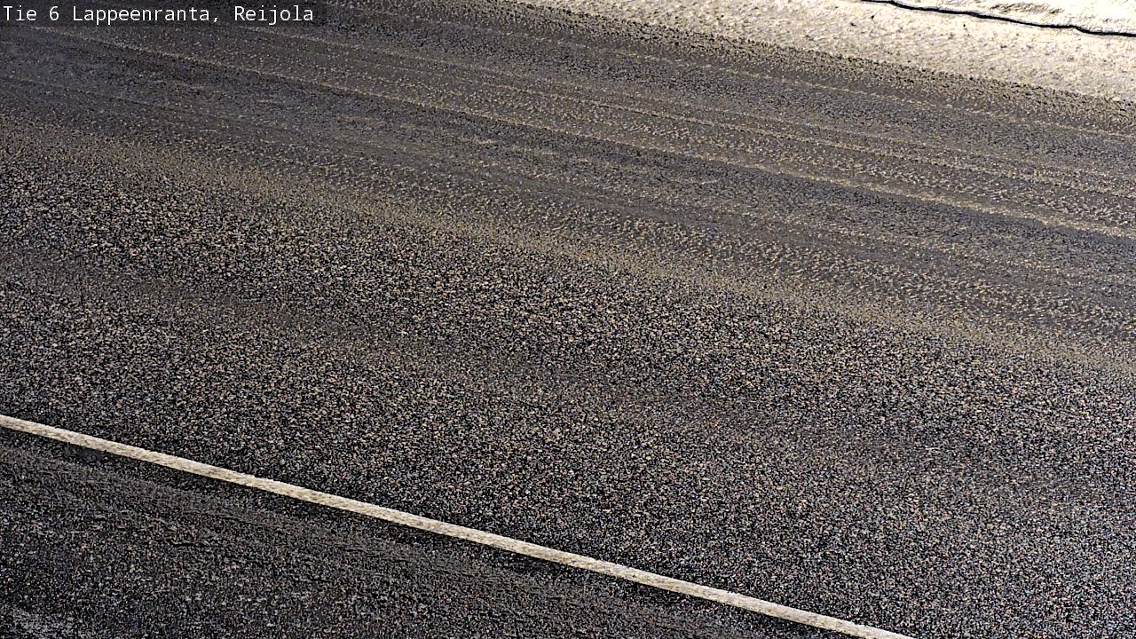 Weather Camera Image Road 6 Lappeenranta, Reijola, Lappeenranta, Etelä-Karjala