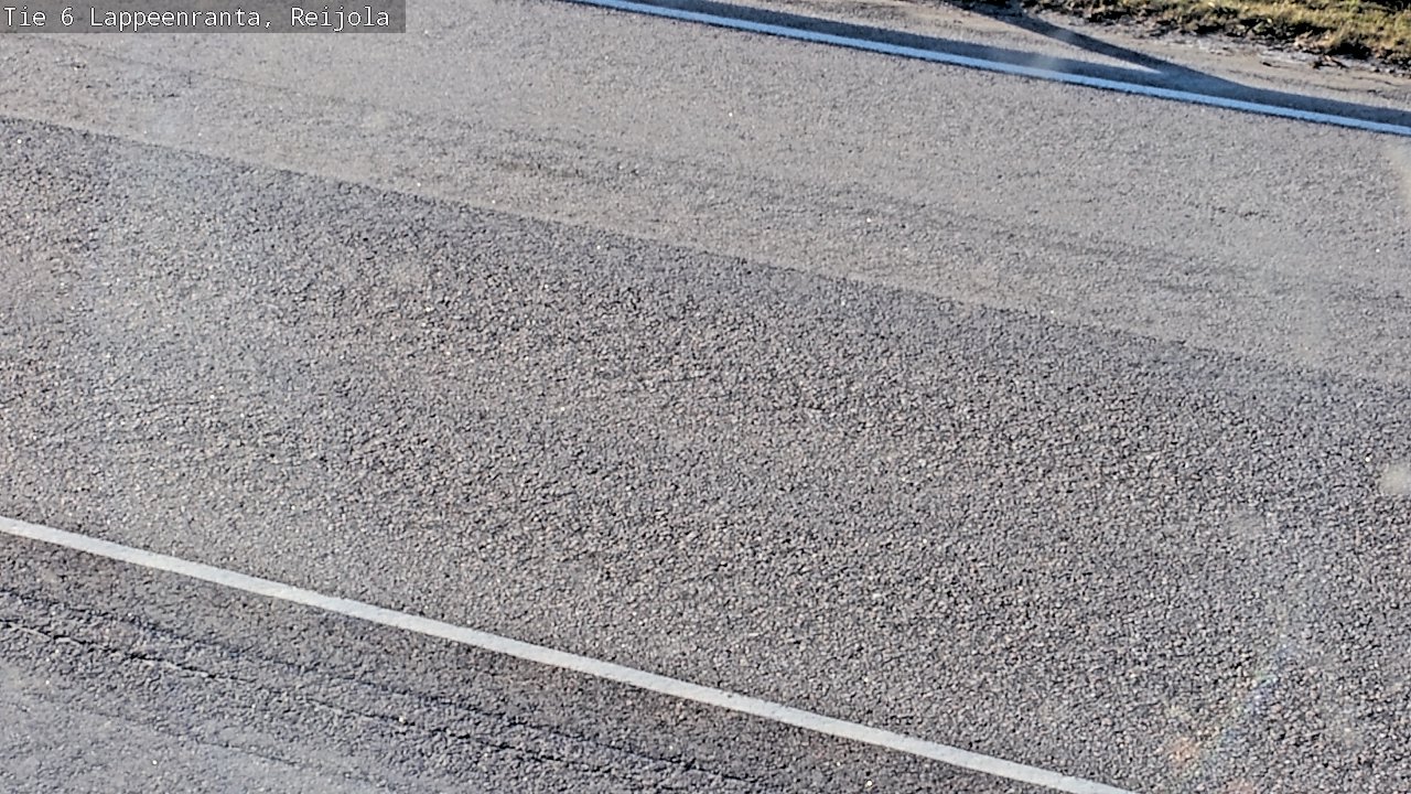 Weather Camera Image Road 6 Lappeenranta, Reijola, Lappeenranta, Etelä-Karjala