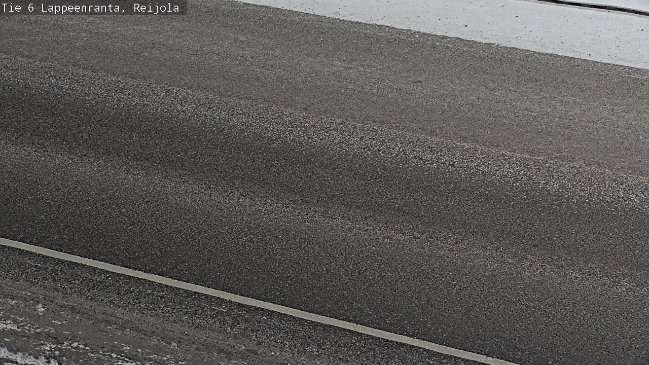 Weather Camera Image Road 6 Lappeenranta, Reijola, Lappeenranta, Etelä-Karjala