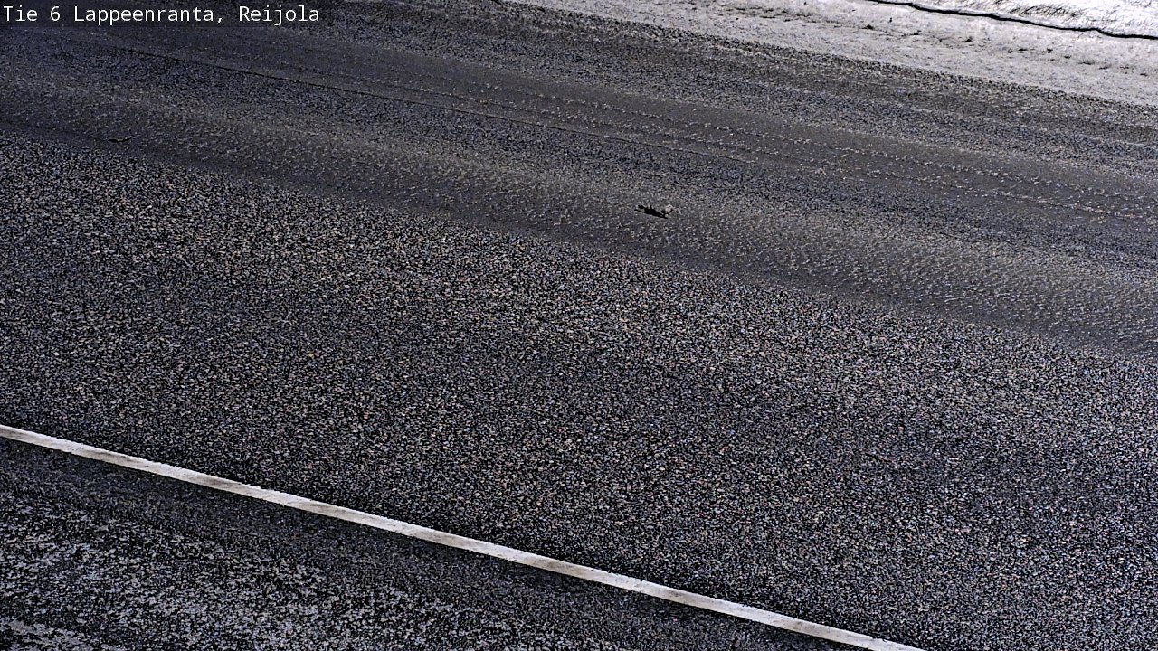 Weather Camera Image Road 6 Lappeenranta, Reijola, Lappeenranta, Etelä-Karjala