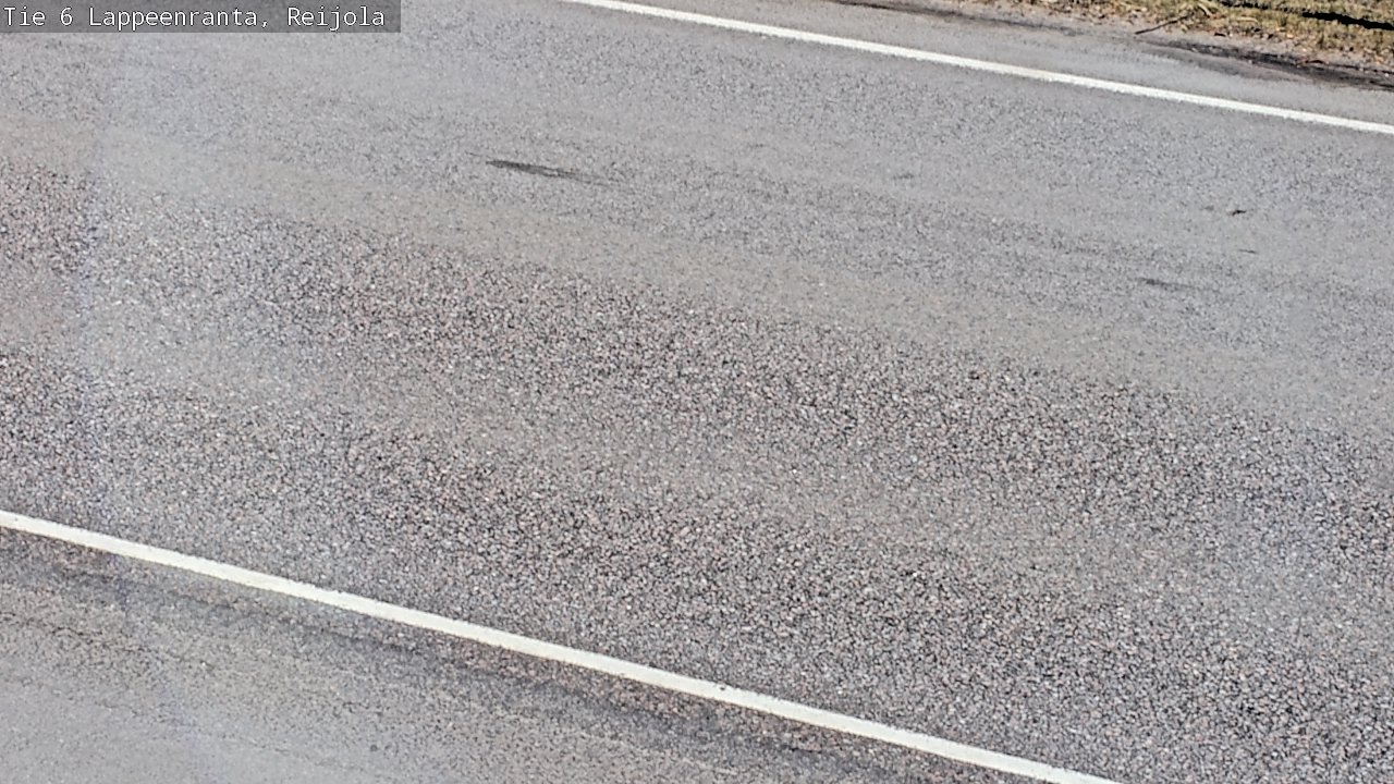 Weather Camera Image Road 6 Lappeenranta, Reijola, Lappeenranta, Etelä-Karjala