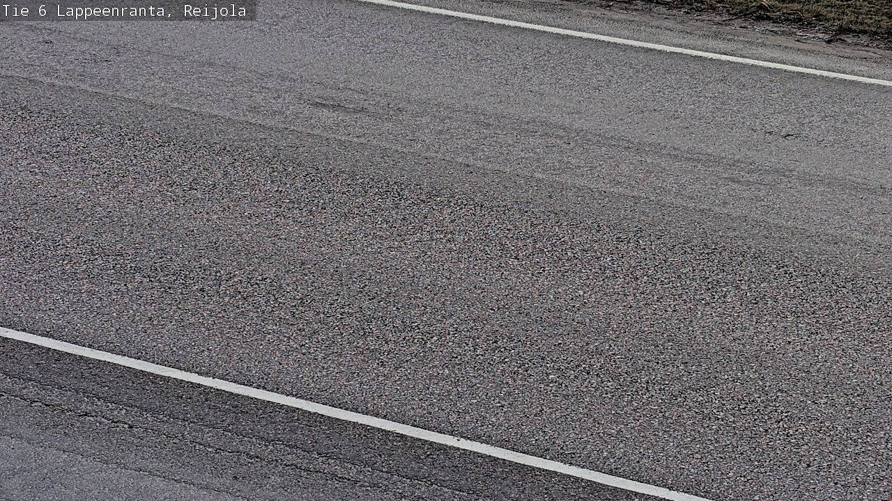 Weather Camera Image Road 6 Lappeenranta, Reijola, Lappeenranta, Etelä-Karjala