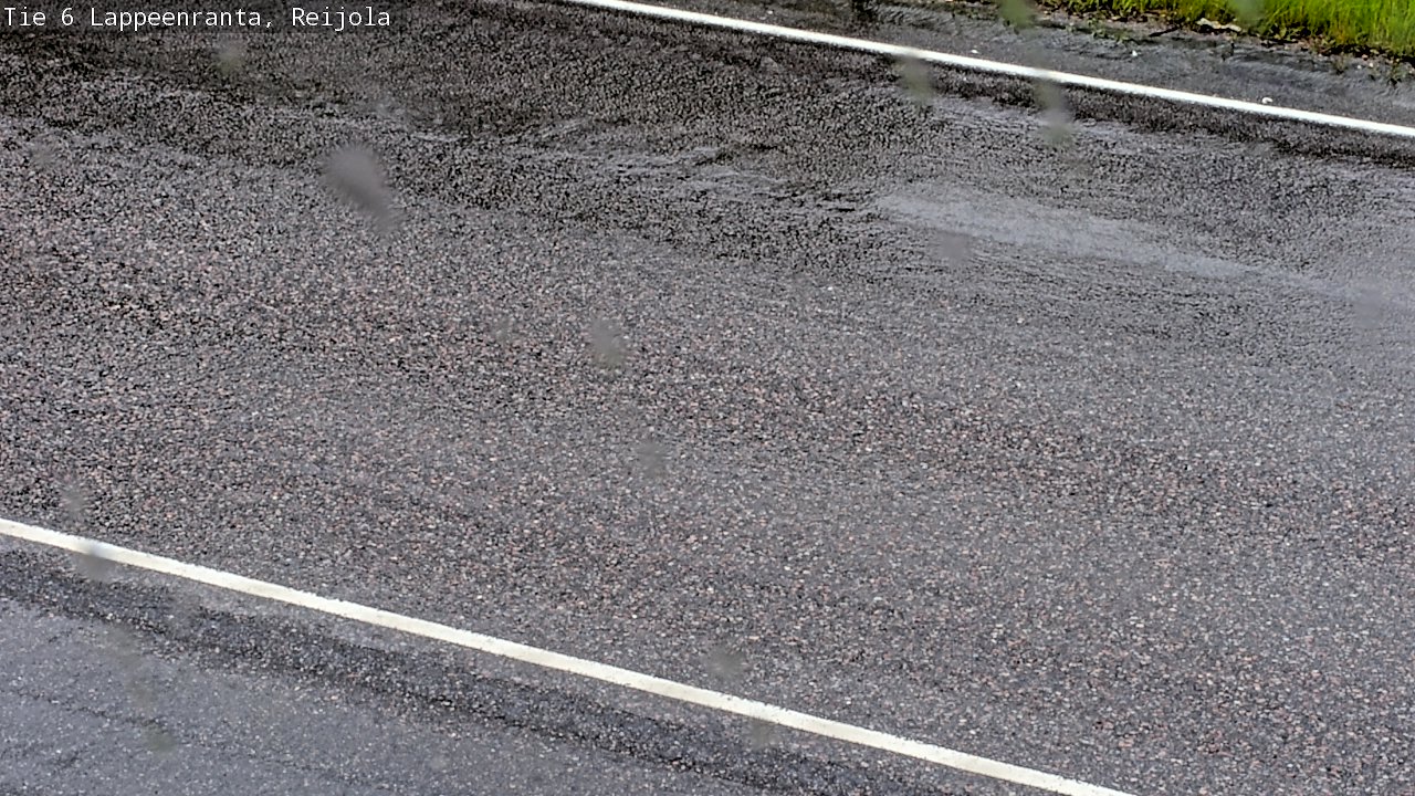 Weather Camera Image Road 6 Lappeenranta, Reijola, Lappeenranta, Etelä-Karjala