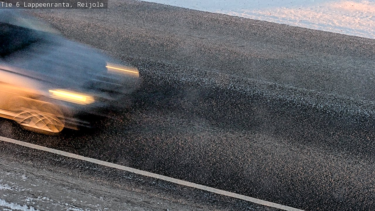 Weather Camera Image Road 6 Lappeenranta, Reijola, Lappeenranta, Etelä-Karjala