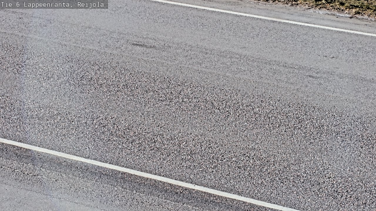 Weather Camera Image Road 6 Lappeenranta, Reijola, Lappeenranta, Etelä-Karjala