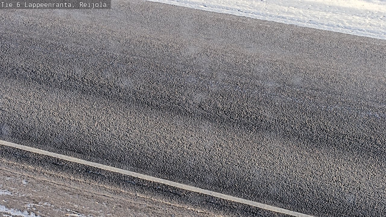 Weather Camera Image Road 6 Lappeenranta, Reijola, Lappeenranta, Etelä-Karjala