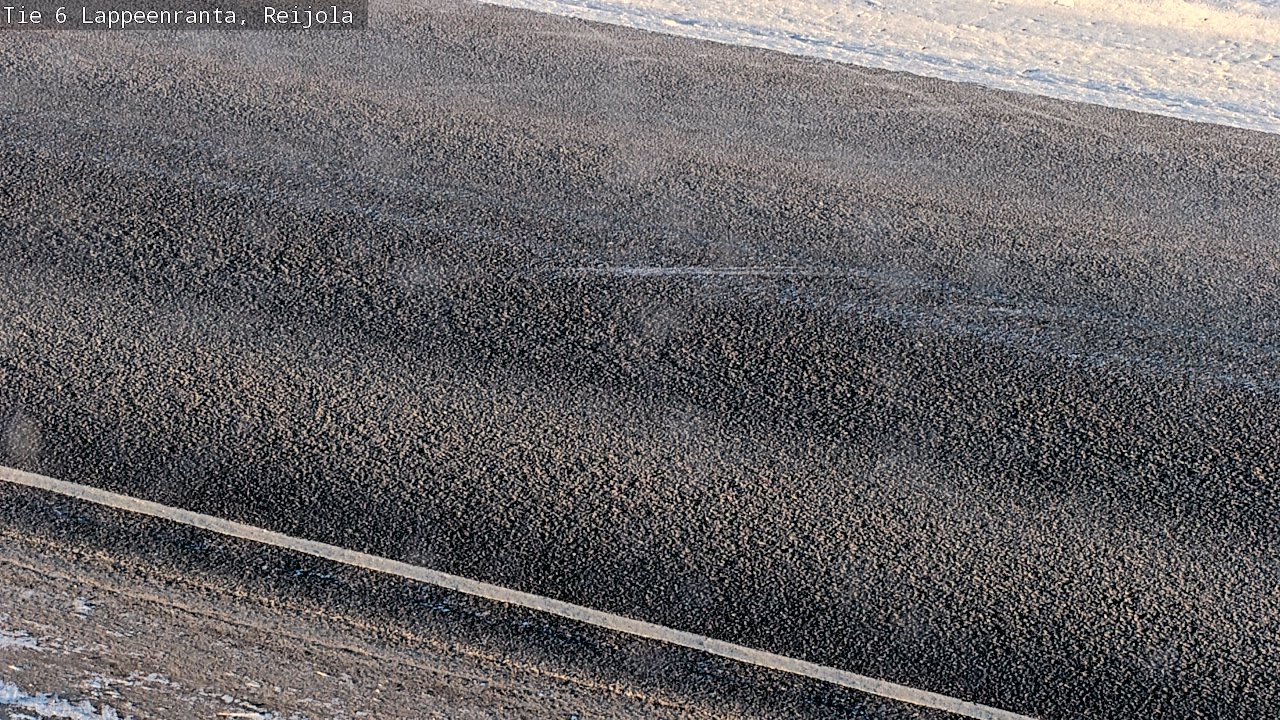 Weather Camera Image Road 6 Lappeenranta, Reijola, Lappeenranta, Etelä-Karjala