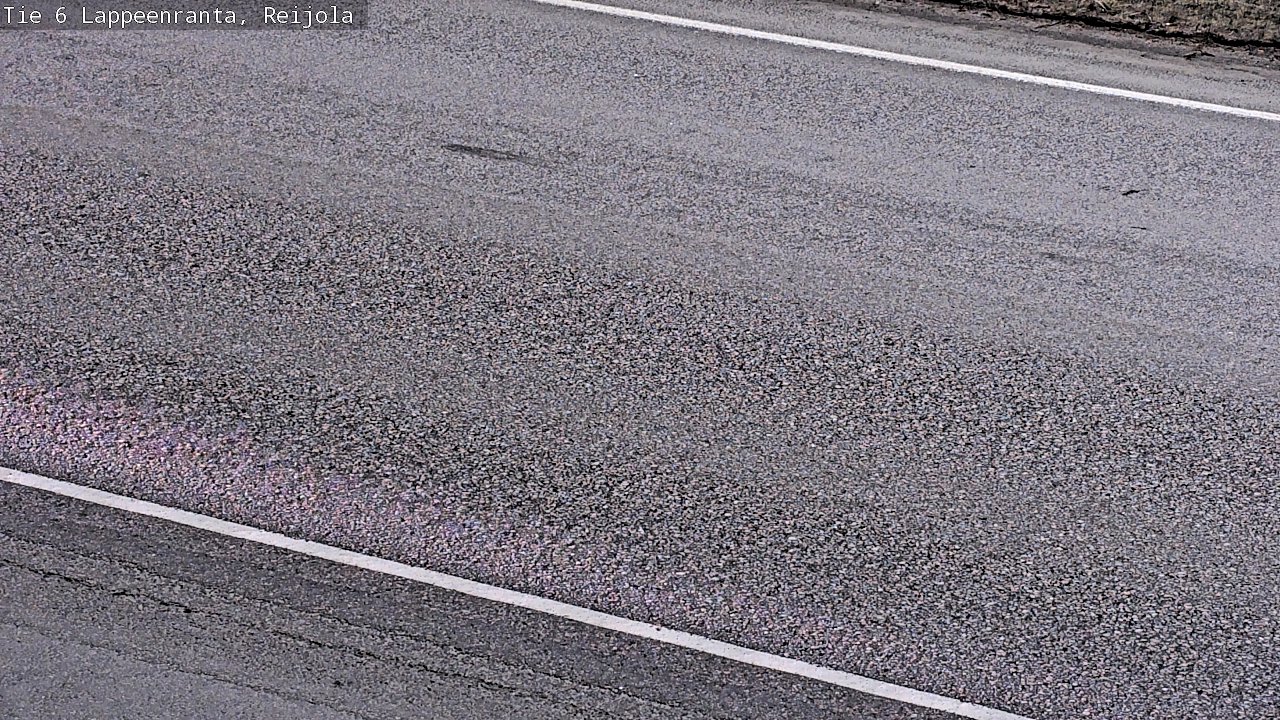 Weather Camera Image Road 6 Lappeenranta, Reijola, Lappeenranta, Etelä-Karjala
