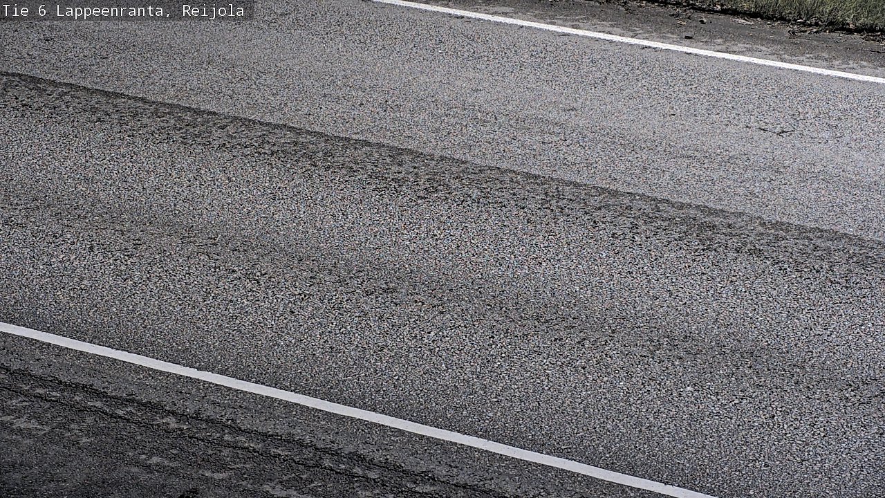 Weather Camera Image Väg 6 Villmanstrand, Reijola, Lappeenranta, Etelä-Karjala