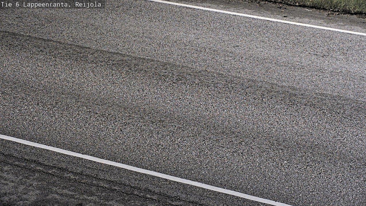 Weather Camera Image Väg 6 Villmanstrand, Reijola, Lappeenranta, Etelä-Karjala