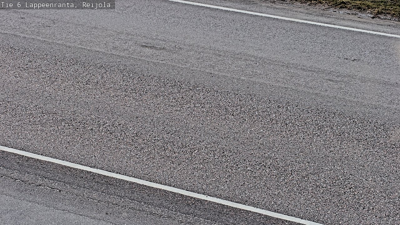Weather Camera Image Road 6 Lappeenranta, Reijola, Lappeenranta, Etelä-Karjala