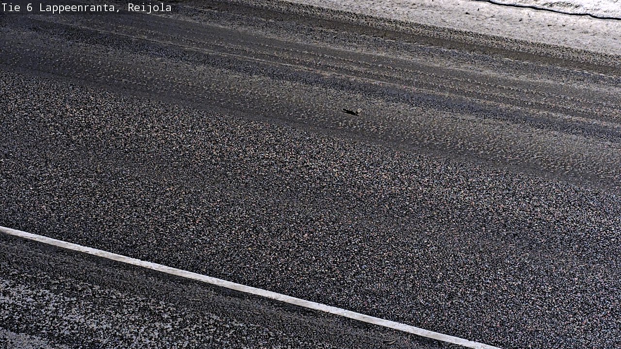 Weather Camera Image Road 6 Lappeenranta, Reijola, Lappeenranta, Etelä-Karjala
