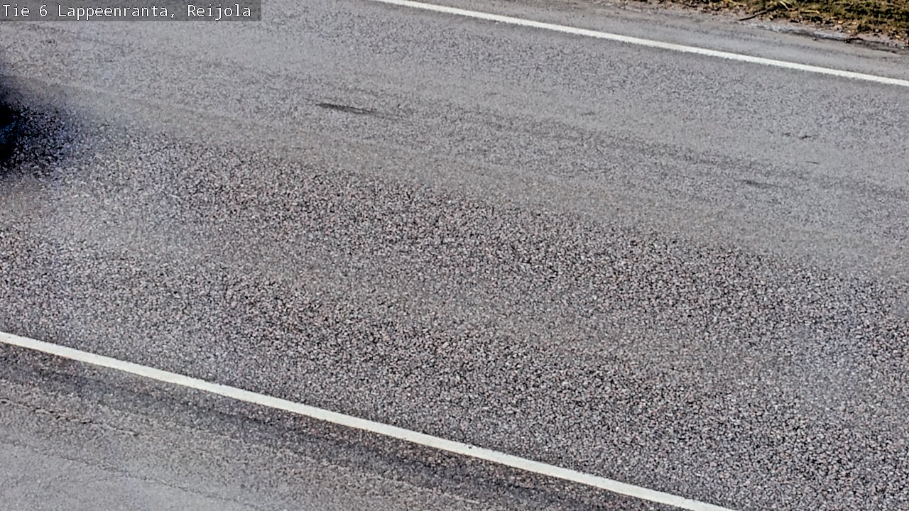 Weather Camera Image Road 6 Lappeenranta, Reijola, Lappeenranta, Etelä-Karjala