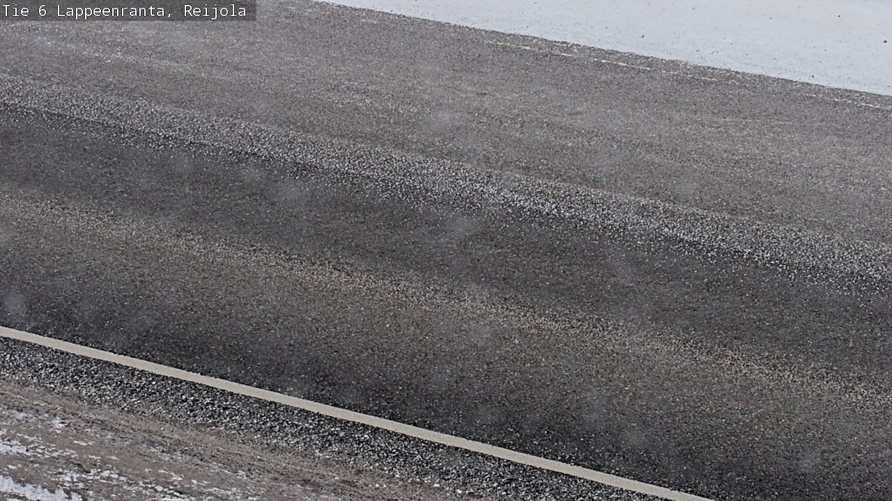 Weather Camera Image Road 6 Lappeenranta, Reijola, Lappeenranta, Etelä-Karjala