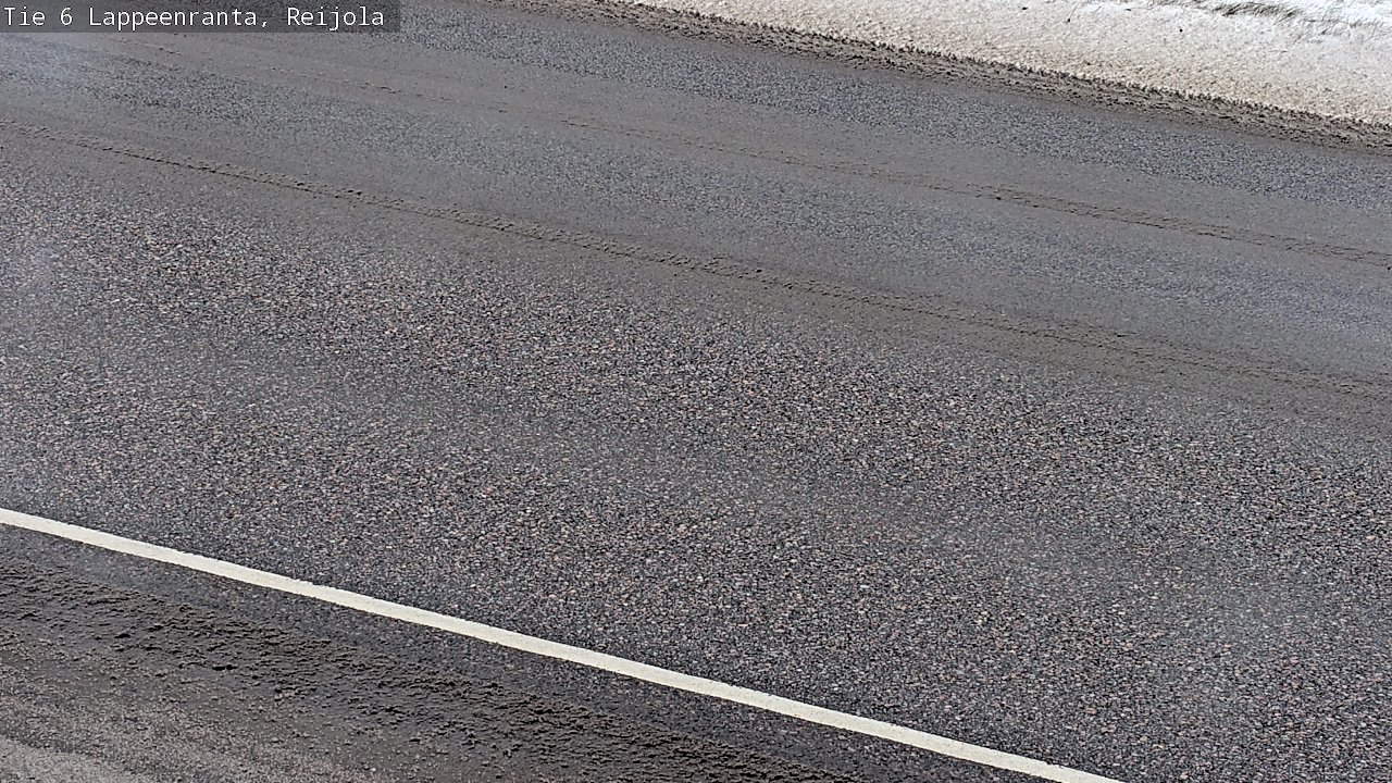 Weather Camera Image Road 6 Lappeenranta, Reijola, Lappeenranta, Etelä-Karjala