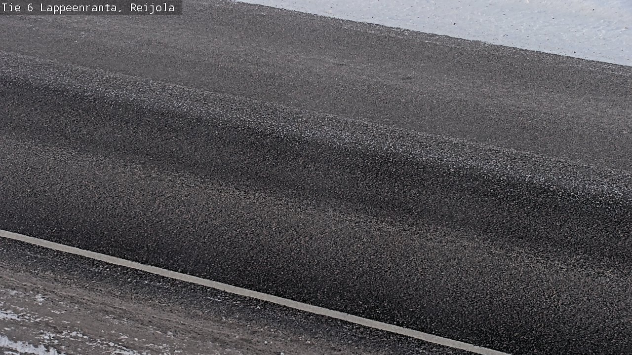 Weather Camera Image Road 6 Lappeenranta, Reijola, Lappeenranta, Etelä-Karjala