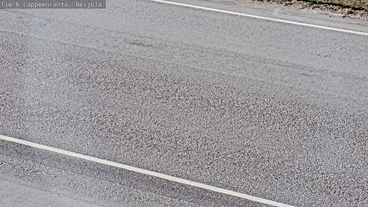 Weather Camera Image Road 6 Lappeenranta, Reijola, Lappeenranta, Etelä-Karjala