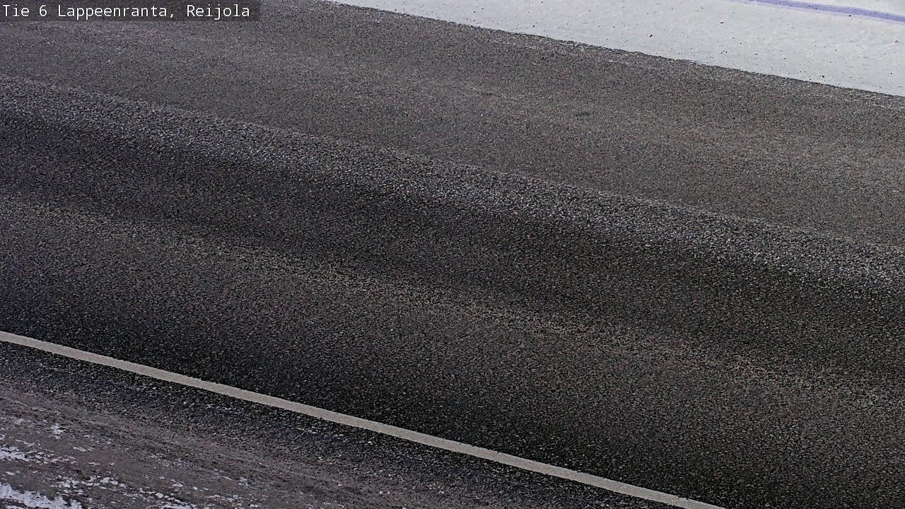 Weather Camera Image Road 6 Lappeenranta, Reijola, Lappeenranta, Etelä-Karjala