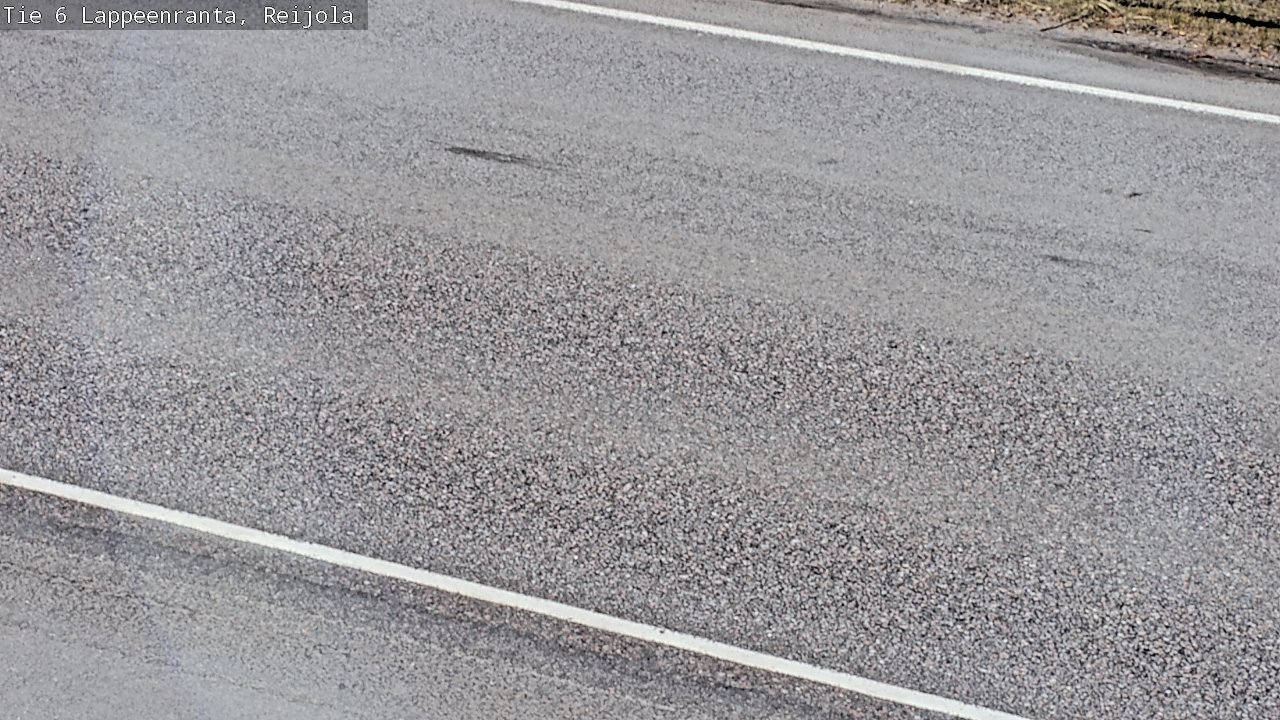 Weather Camera Image Road 6 Lappeenranta, Reijola, Lappeenranta, Etelä-Karjala