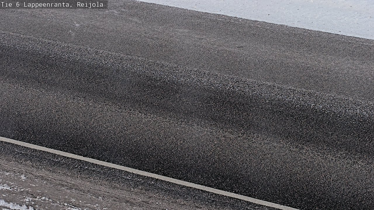 Weather Camera Image Road 6 Lappeenranta, Reijola, Lappeenranta, Etelä-Karjala