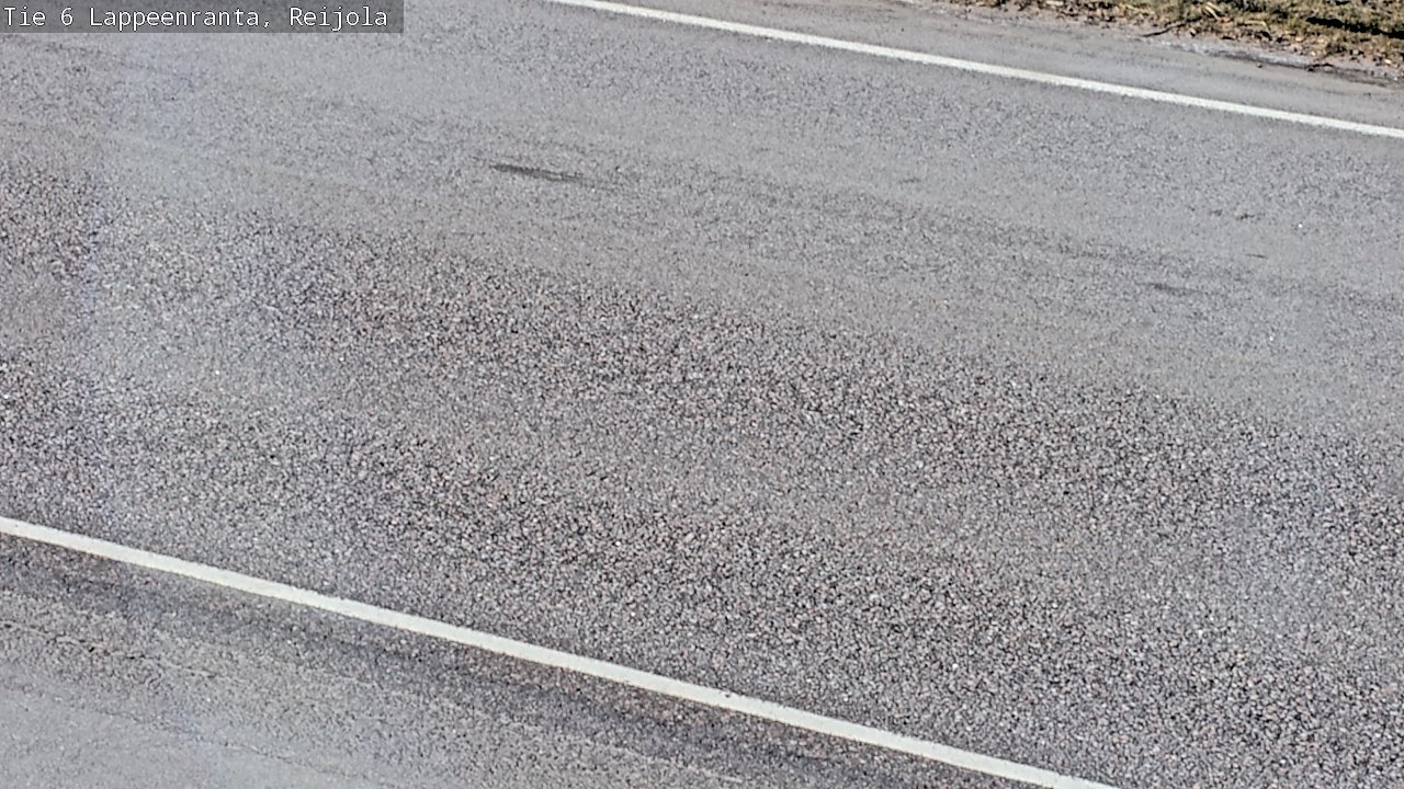 Weather Camera Image Road 6 Lappeenranta, Reijola, Lappeenranta, Etelä-Karjala