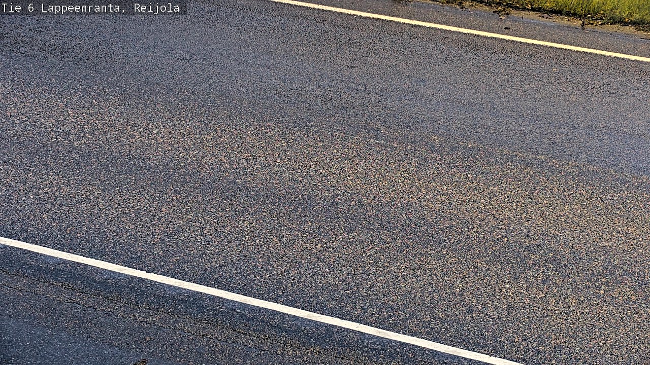 Weather Camera Image Road 6 Lappeenranta, Reijola, Lappeenranta, Etelä-Karjala