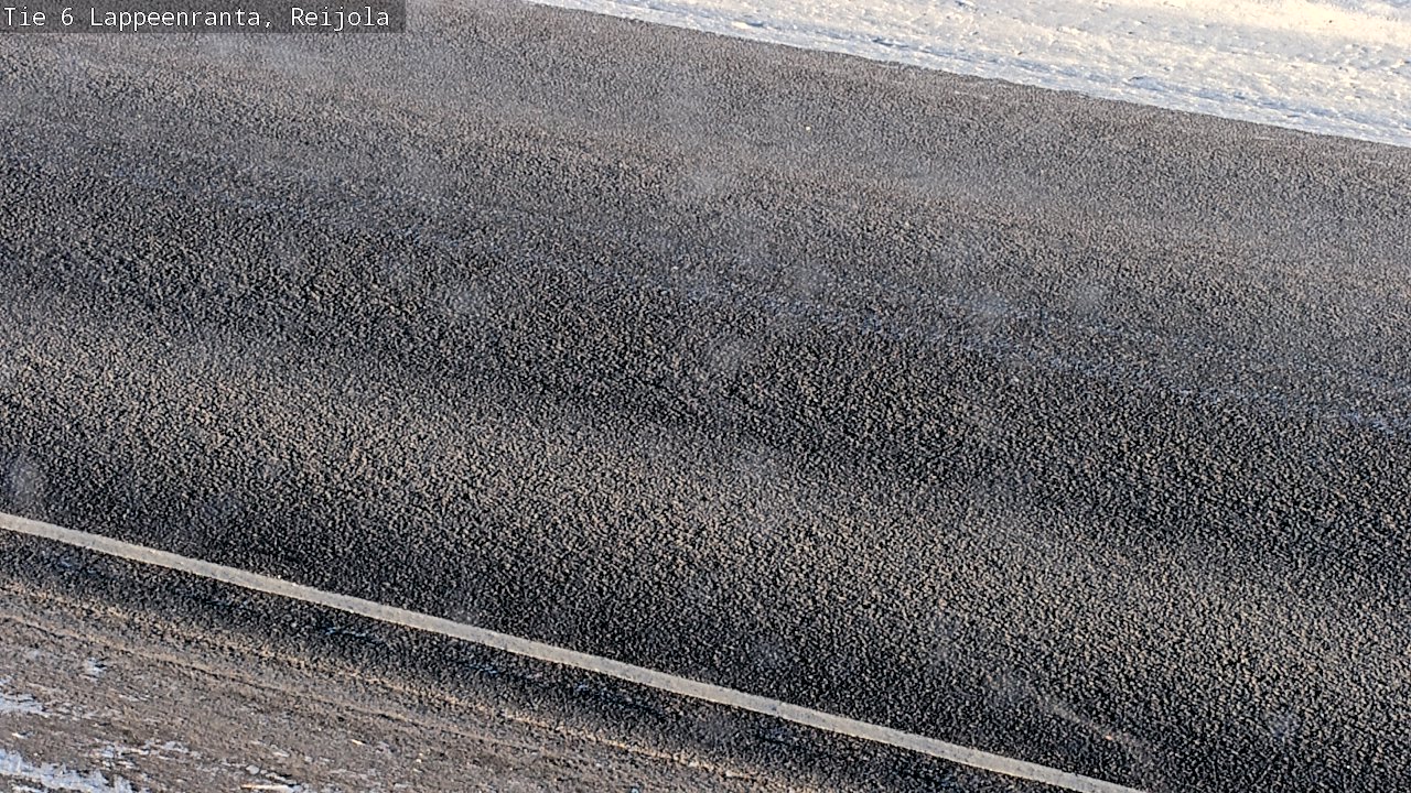 Weather Camera Image Road 6 Lappeenranta, Reijola, Lappeenranta, Etelä-Karjala