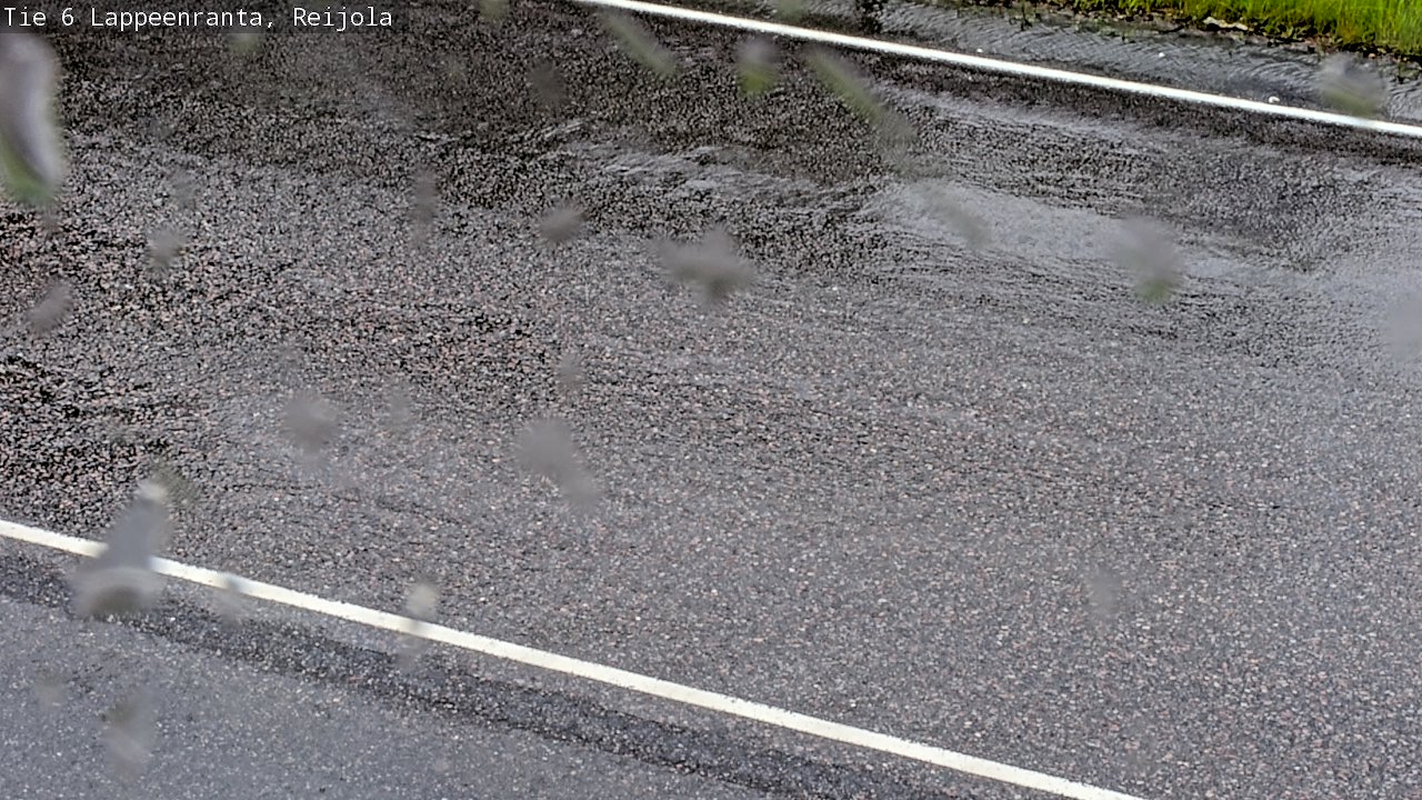 Weather Camera Image Road 6 Lappeenranta, Reijola, Lappeenranta, Etelä-Karjala