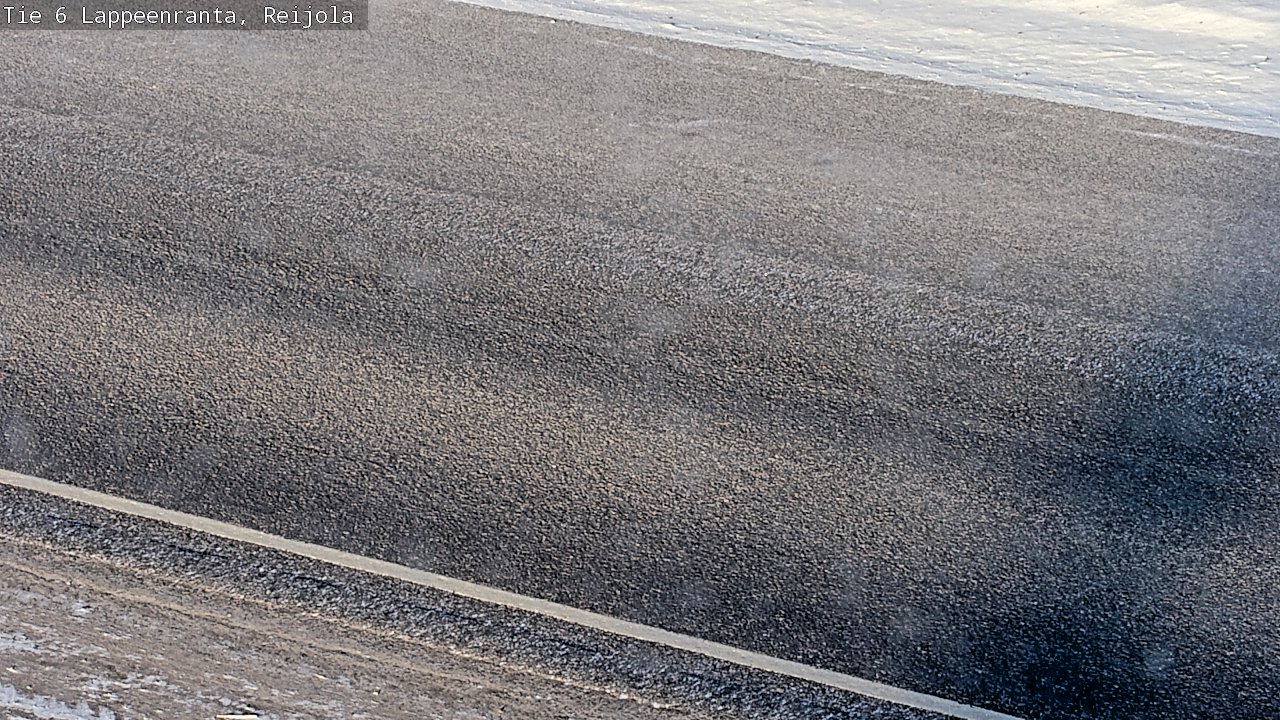 Weather Camera Image Road 6 Lappeenranta, Reijola, Lappeenranta, Etelä-Karjala