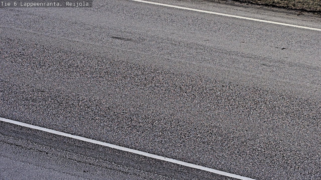 Weather Camera Image Road 6 Lappeenranta, Reijola, Lappeenranta, Etelä-Karjala