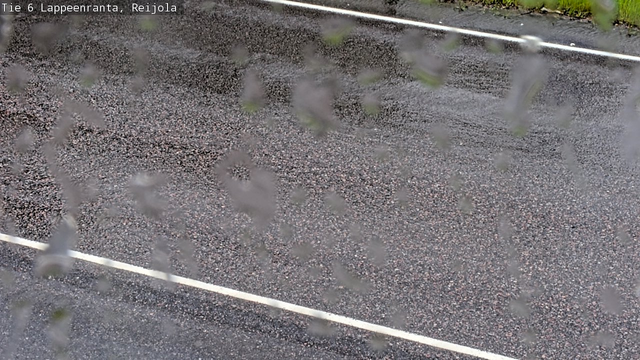 Weather Camera Image Road 6 Lappeenranta, Reijola, Lappeenranta, Etelä-Karjala