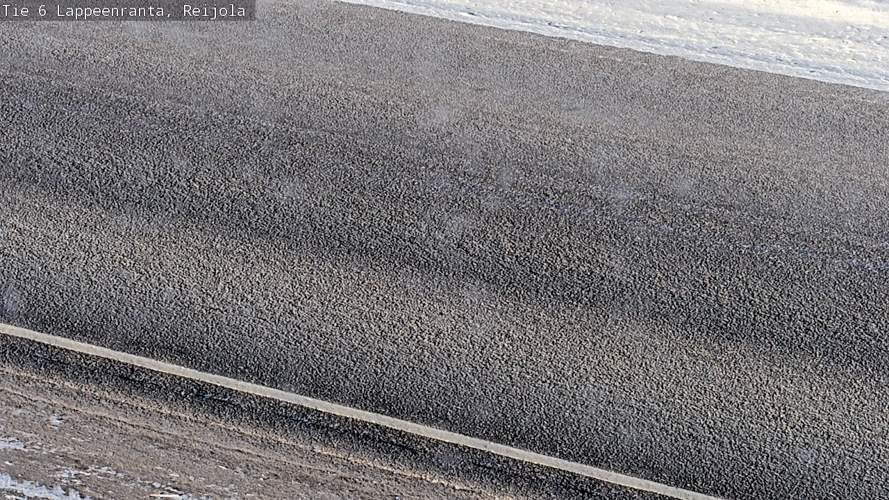 Weather Camera Image Road 6 Lappeenranta, Reijola, Lappeenranta, Etelä-Karjala