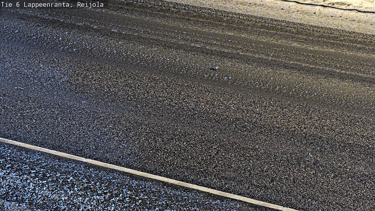 Weather Camera Image Road 6 Lappeenranta, Reijola, Lappeenranta, Etelä-Karjala