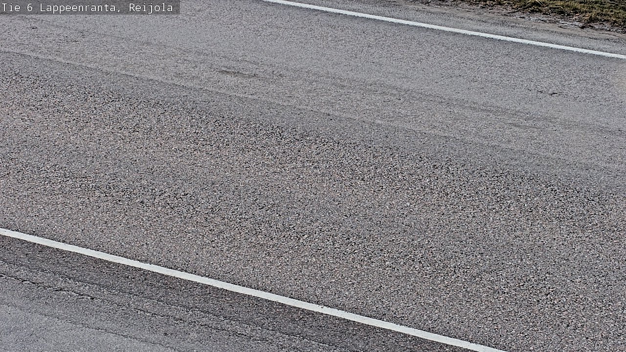 Weather Camera Image Road 6 Lappeenranta, Reijola, Lappeenranta, Etelä-Karjala