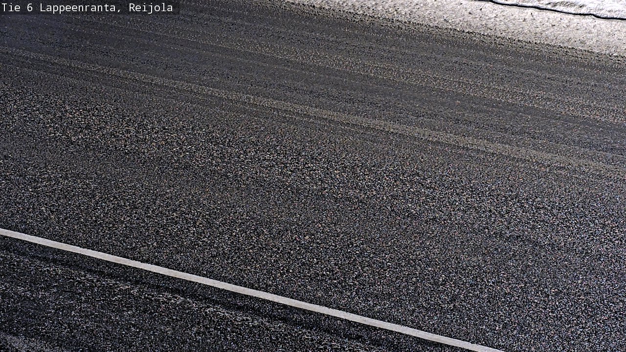 Weather Camera Image Road 6 Lappeenranta, Reijola, Lappeenranta, Etelä-Karjala