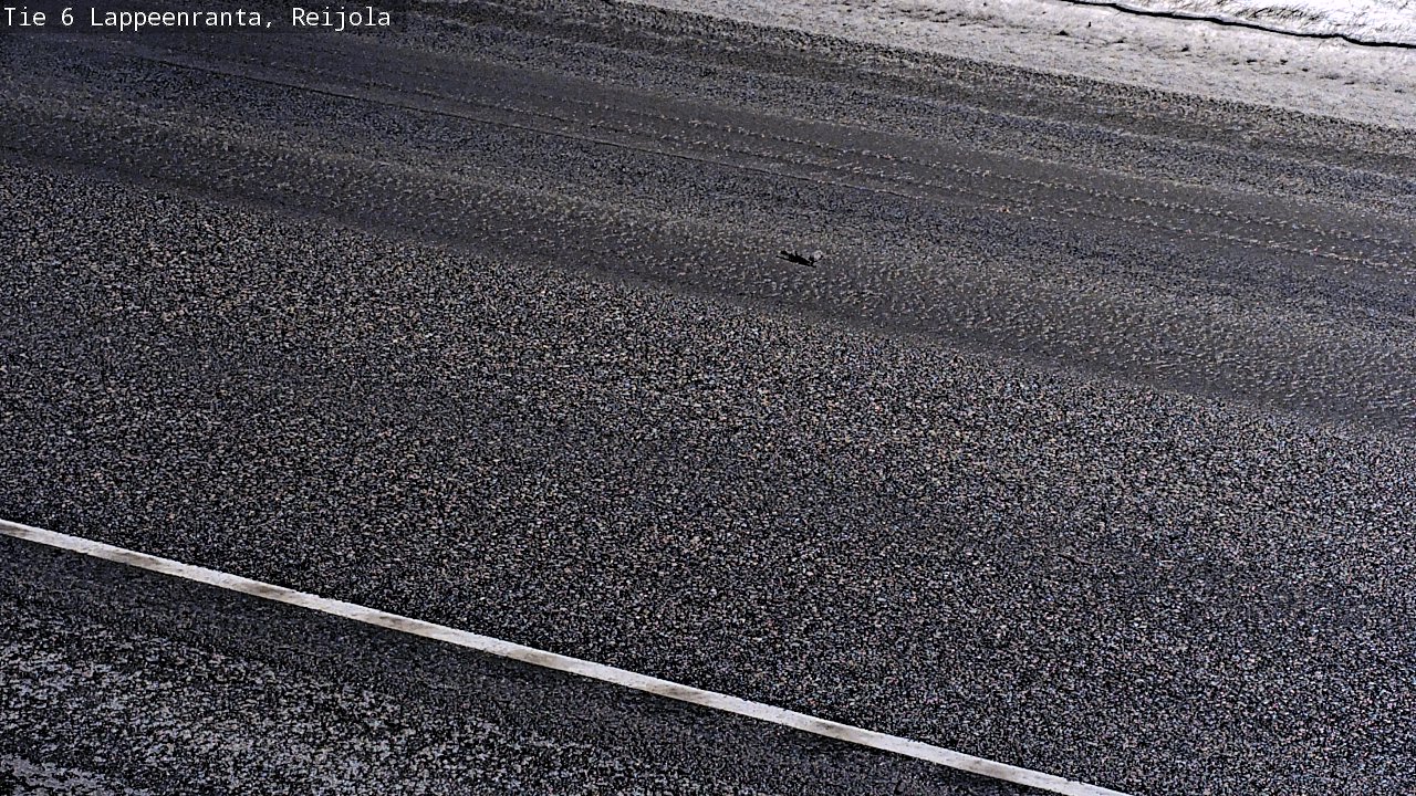 Weather Camera Image Road 6 Lappeenranta, Reijola, Lappeenranta, Etelä-Karjala