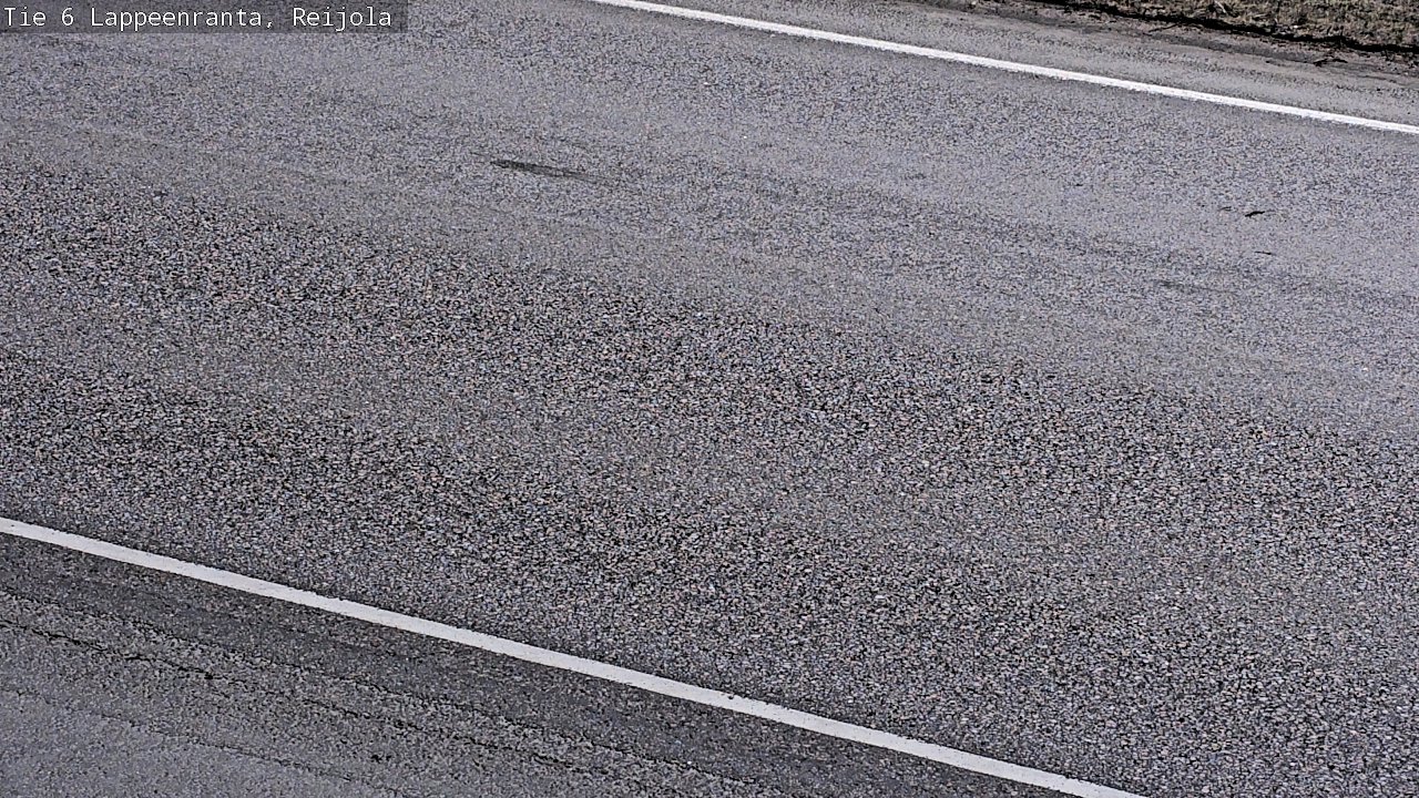 Weather Camera Image Road 6 Lappeenranta, Reijola, Lappeenranta, Etelä-Karjala