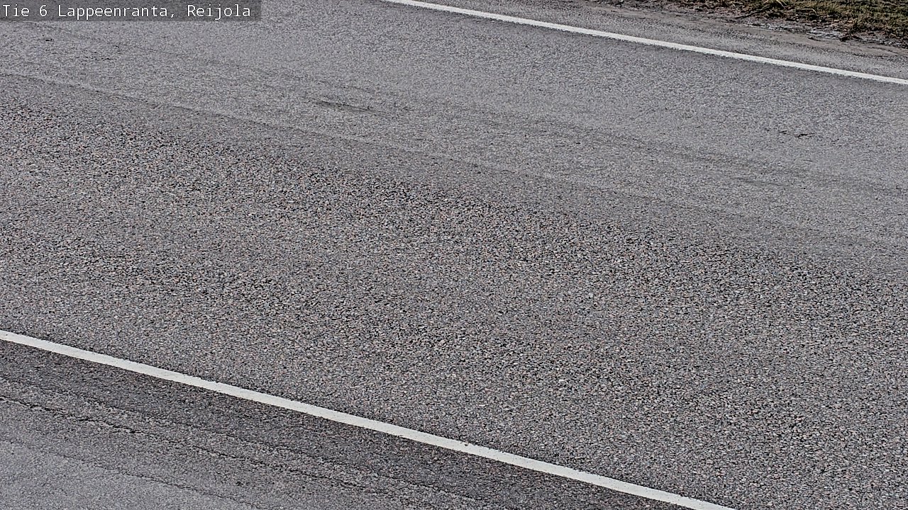 Weather Camera Image Road 6 Lappeenranta, Reijola, Lappeenranta, Etelä-Karjala