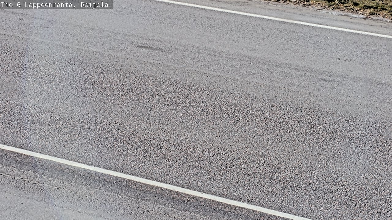 Weather Camera Image Road 6 Lappeenranta, Reijola, Lappeenranta, Etelä-Karjala