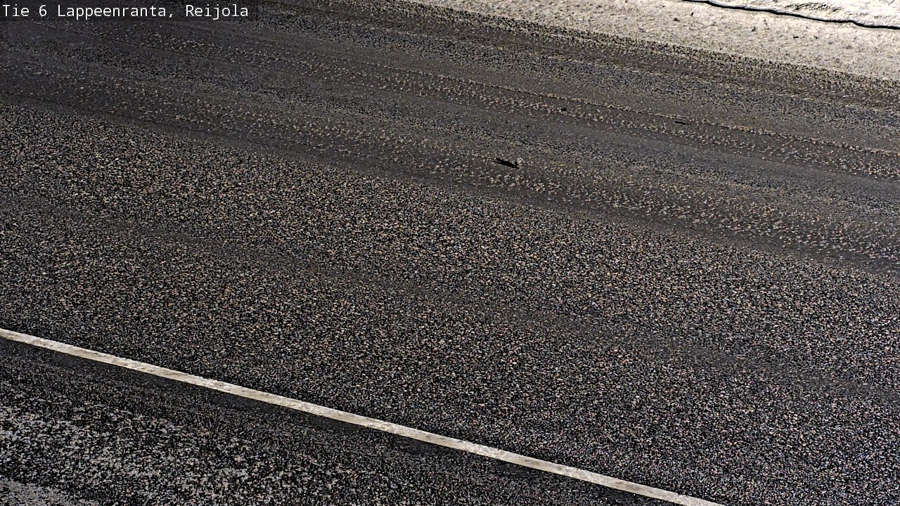 Weather Camera Image Road 6 Lappeenranta, Reijola, Lappeenranta, Etelä-Karjala