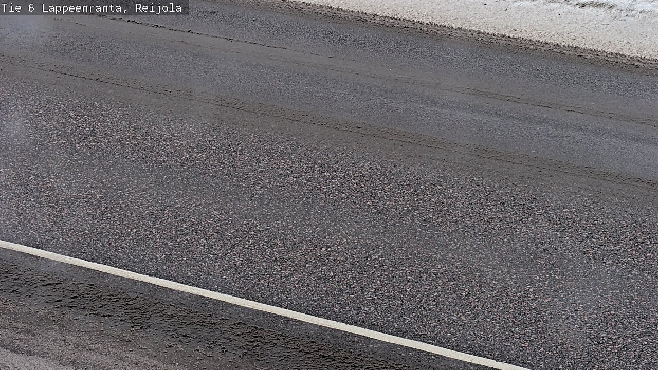 Weather Camera Image Road 6 Lappeenranta, Reijola, Lappeenranta, Etelä-Karjala