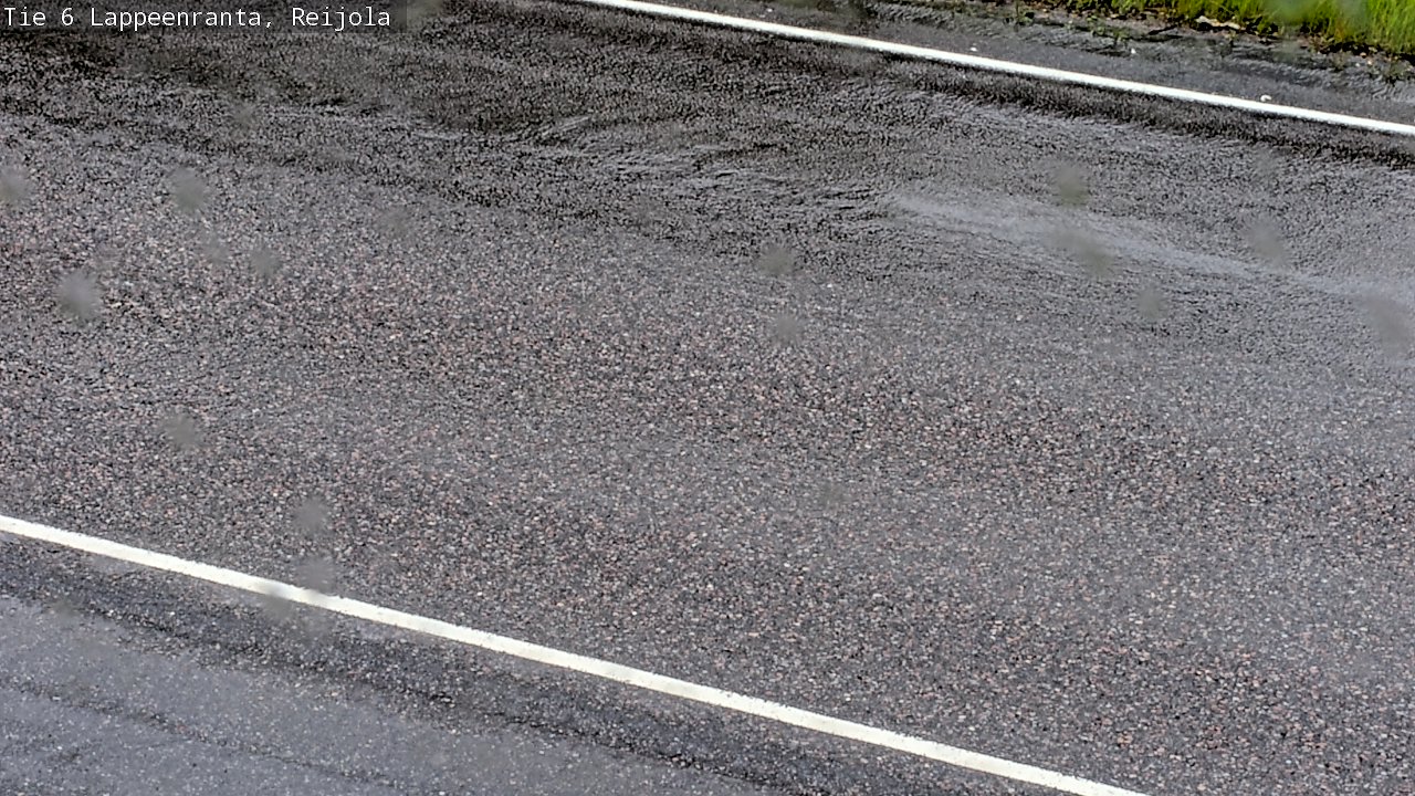 Weather Camera Image Road 6 Lappeenranta, Reijola, Lappeenranta, Etelä-Karjala