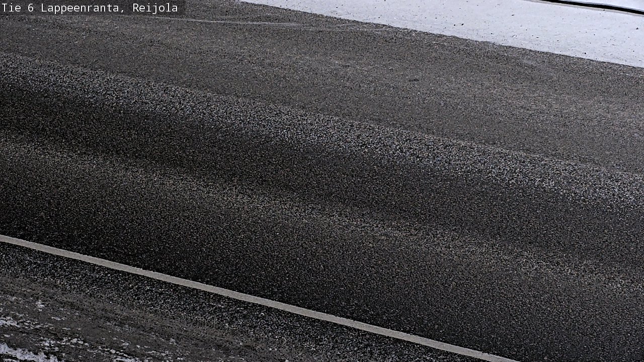 Weather Camera Image Road 6 Lappeenranta, Reijola, Lappeenranta, Etelä-Karjala