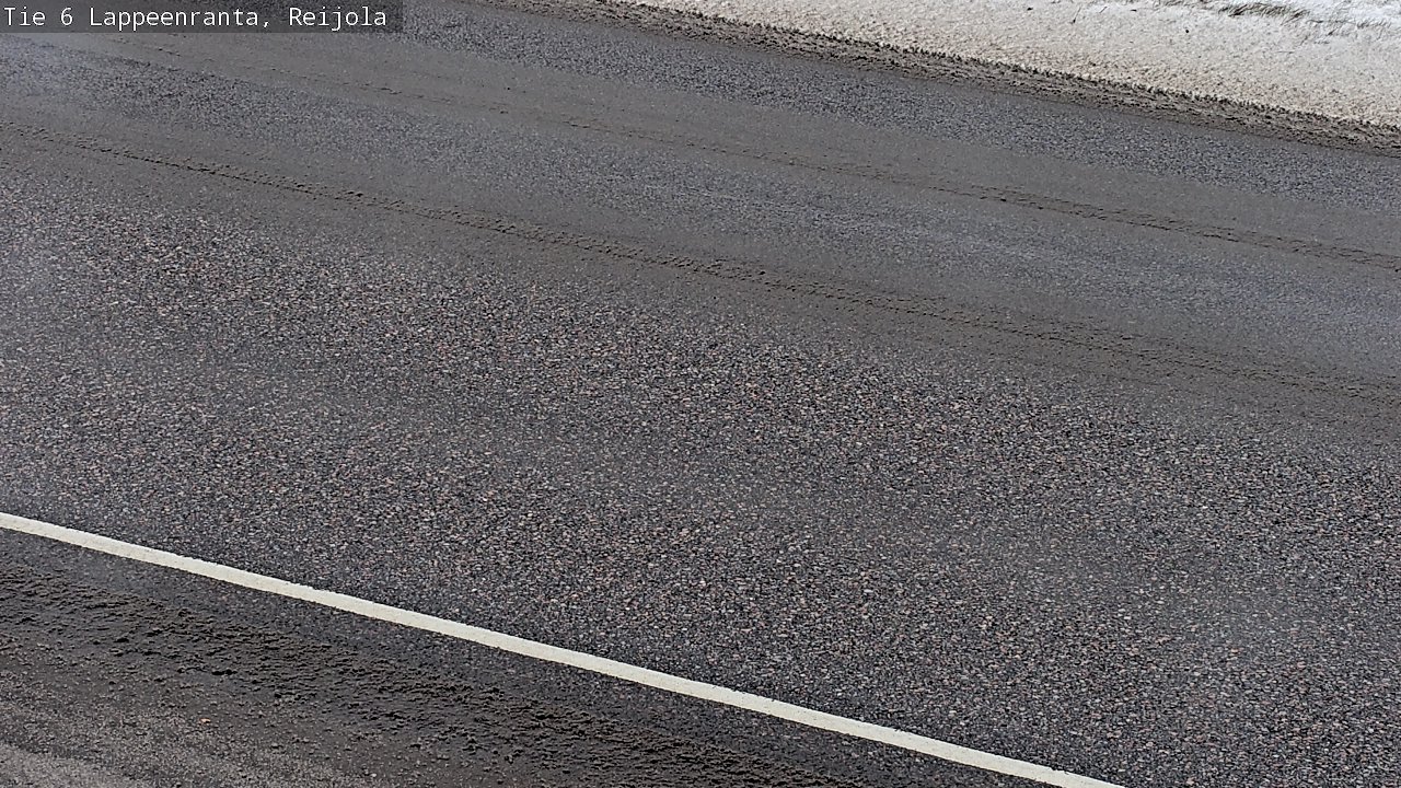 Weather Camera Image Road 6 Lappeenranta, Reijola, Lappeenranta, Etelä-Karjala