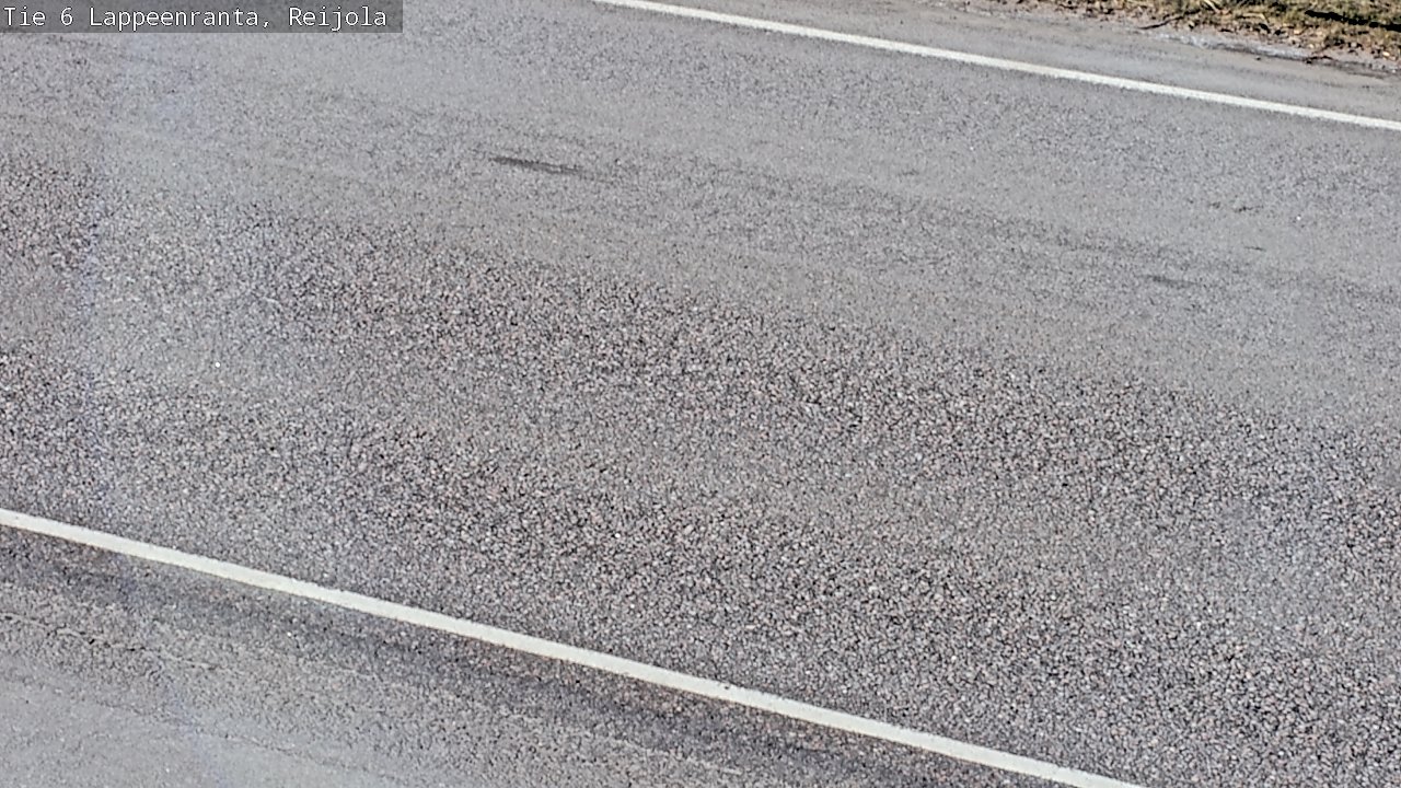 Weather Camera Image Road 6 Lappeenranta, Reijola, Lappeenranta, Etelä-Karjala