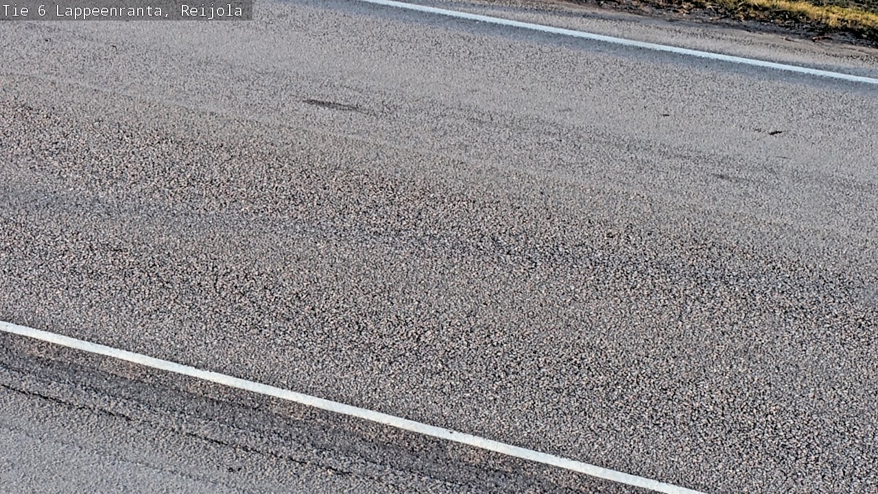 Weather Camera Image Road 6 Lappeenranta, Reijola, Lappeenranta, Etelä-Karjala