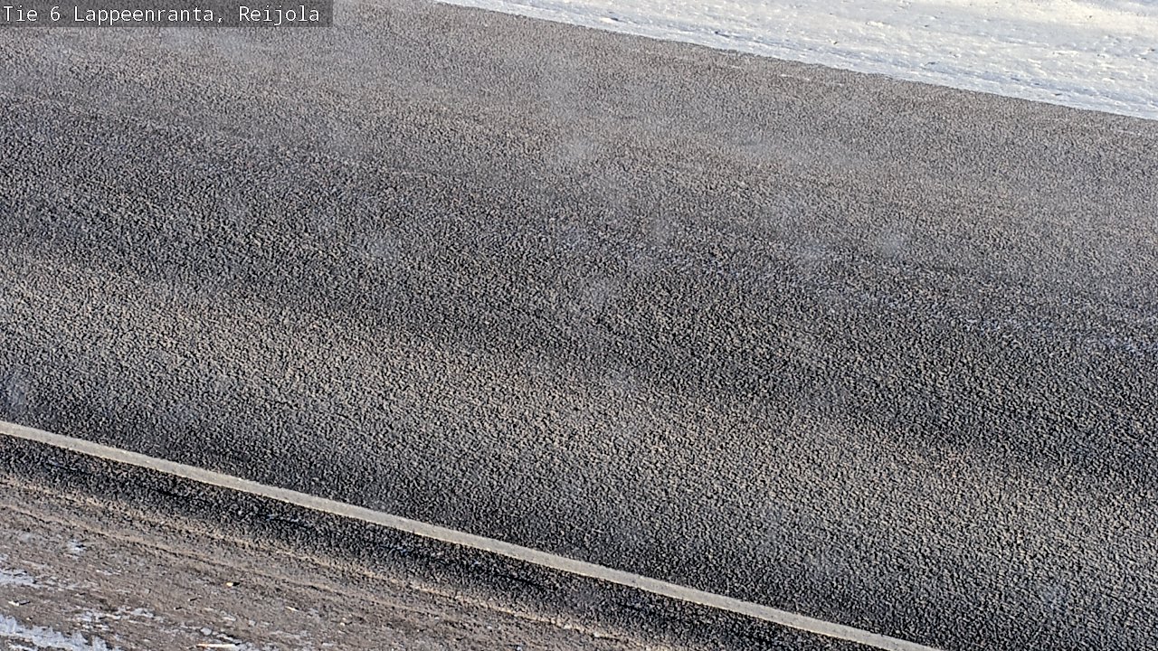 Weather Camera Image Road 6 Lappeenranta, Reijola, Lappeenranta, Etelä-Karjala