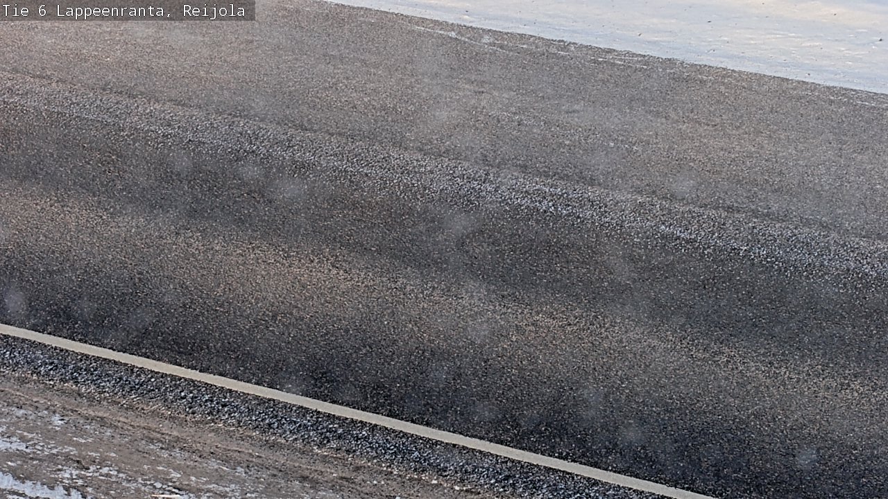 Weather Camera Image Road 6 Lappeenranta, Reijola, Lappeenranta, Etelä-Karjala