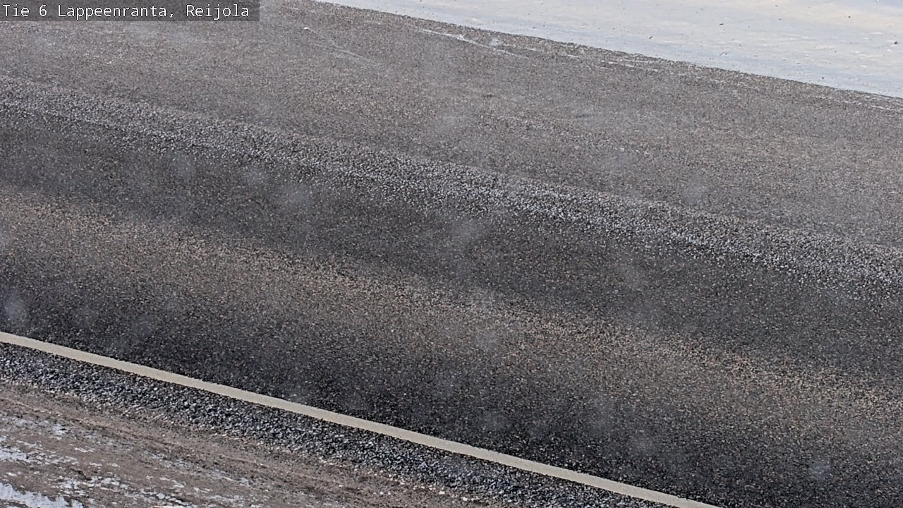 Weather Camera Image Road 6 Lappeenranta, Reijola, Lappeenranta, Etelä-Karjala